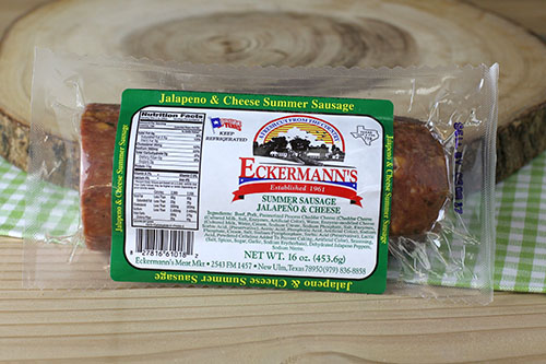 Summer Sausage Jalapeno and Cheese